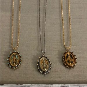 Virgins saints and angels Milagrosa charm